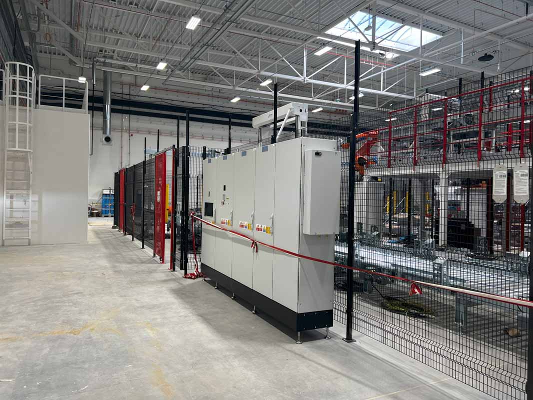 Nueva Instalacion de linea en Hungria